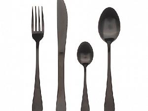 Набір приладів для їжі 24 предметів Bergner BG-5132-BK - Фото 1