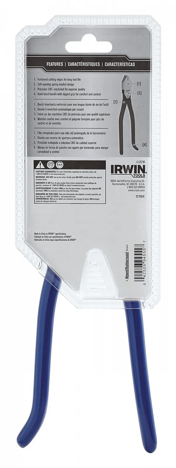 Плоскогубцы Irwin Vise-Grip Ironworker's Pliers, 9", 9", фото №3