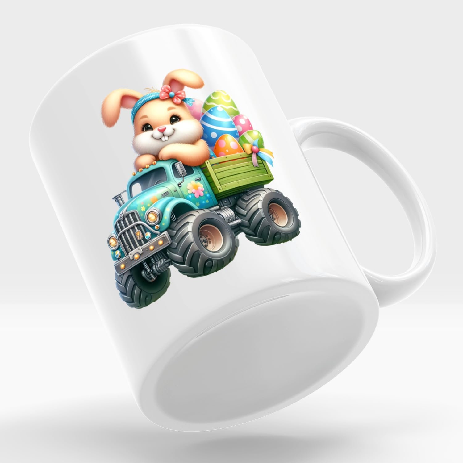 Дитяча кумедна кружка Monster Truck, фото №2