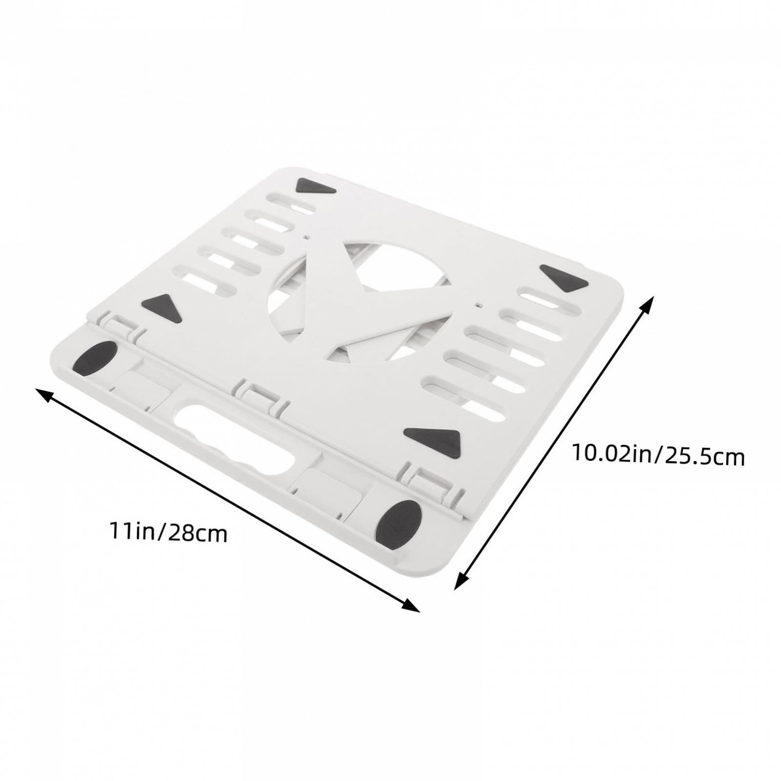 Подставка для ноутбука складная SEWACC Регулируемая по высоте Пластиковая Нескользящая Подставка для планшета Эргономичная Регулируемая Подставка для ноутбука для офиса и путешествий, фото №2 Подставка для ноутбука складная SEWACC Регулируемая по высоте Пластиковая Нескользящая Подставка для планшета Эргономичная Регулируемая Подставка для ноутбука для офиса и путешествий, фото №2