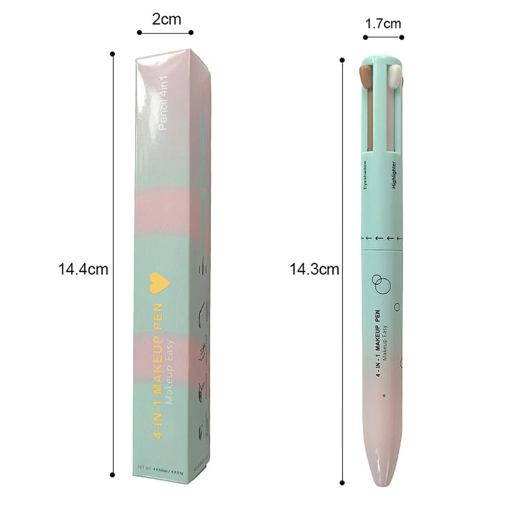 Ручка Makeup 4-в-1 Waterproof Multifunctional Cosmetic Pen, фото №2 Ручка Makeup 4-в-1 Waterproof Multifunctional Cosmetic Pen, фото №2