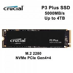 SSD накопичувач Crucial P3 PLUS 2TB QLC NAND M.2 NVMe 2280 - Фото 1