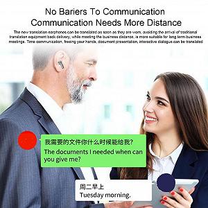 Устройство для перевода, Интеллектуальные голоса, на 144 языков, Беспроводной Bluetooth synthetic.ua - Фото 1