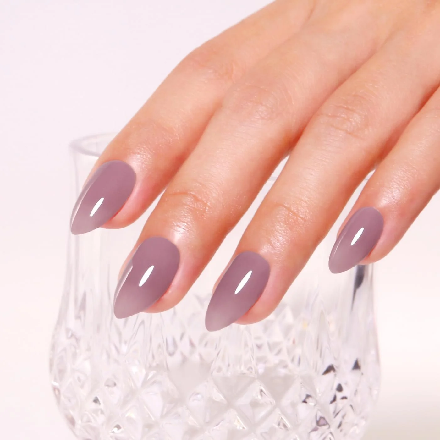 Гель-лак Imtiti Полупрозрачный 15 мл Светло-фиолетовый, фото №2