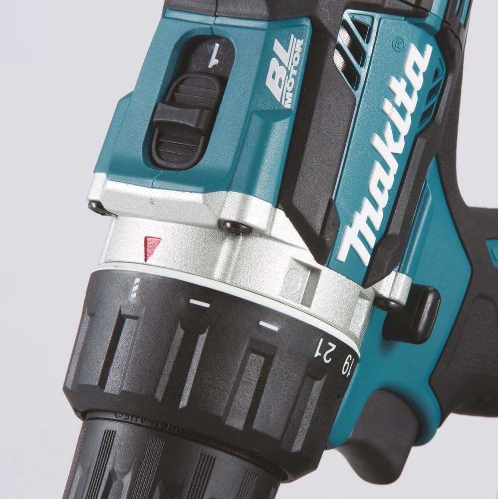 Дриль-шурупокрут Makita DDF484Z акумуляторний 450 Вт 18 В синій/чорний, фото №3