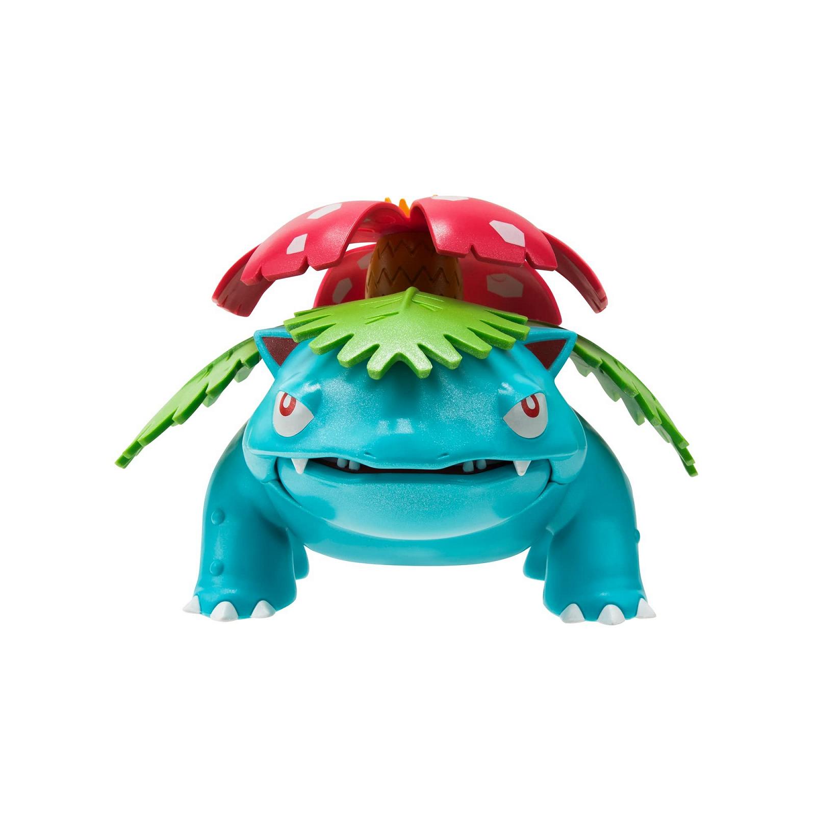 Pokémon PKW2775 Select Evolution Набір 3 Фігури - 2 Bulbasaurs, 3 Ivysaurs і 12-дюймовий Фігурка Venusaur, Різнокольоровий, фото №3