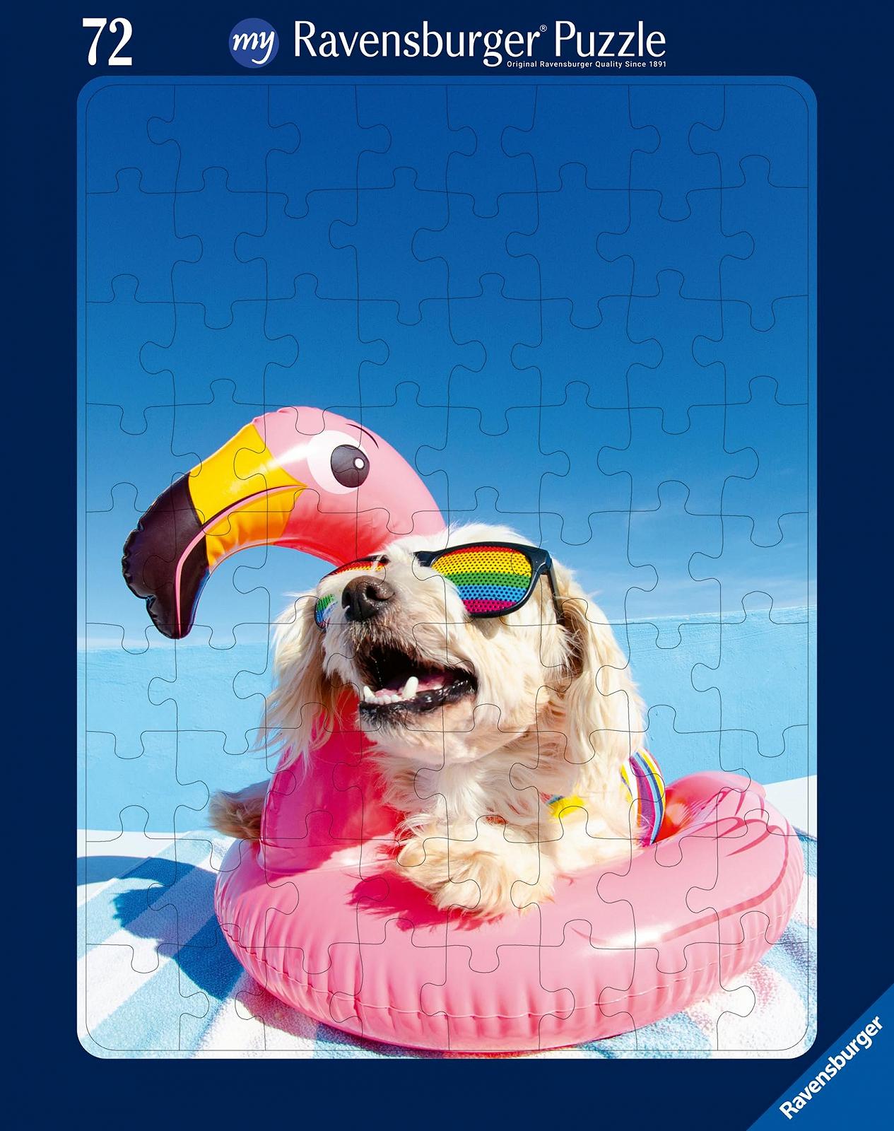 Фотопазл-рамка Ravensburger 72 деталі Темно-синя рамка Портрет, фото №1 Фотопазл-рамка Ravensburger 72 деталі Темно-синя рамка Портрет, фото №1