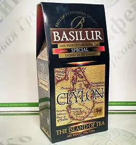 Чай Basilur Особый (Остров ) черн. 100г