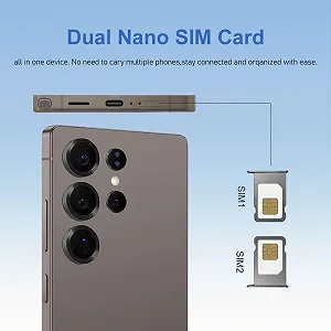 Смартфон M400 2GB/64GB 6.71" 3G Dual SIM Metal Frame Brown synthetic.ua - Фото 1