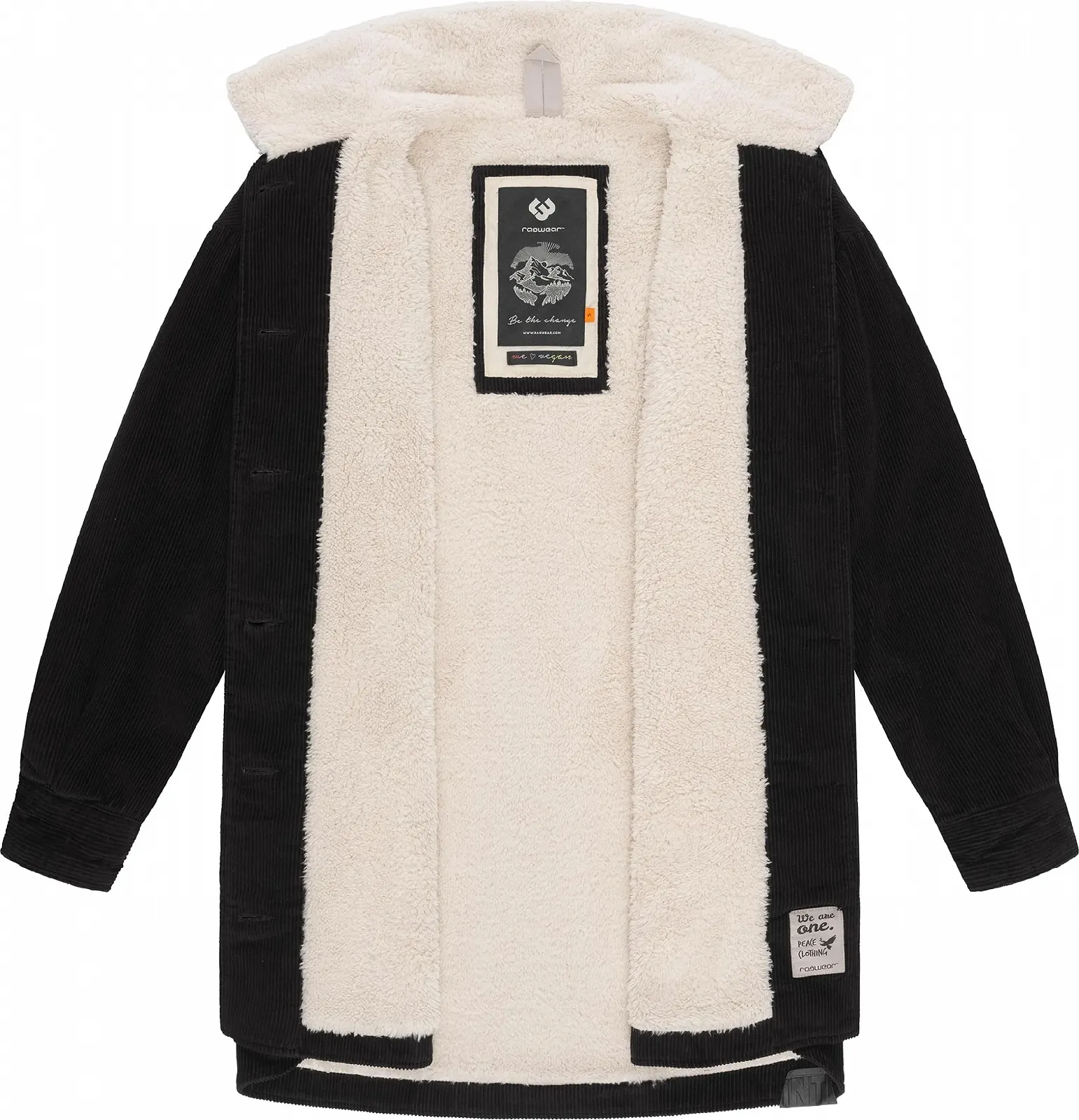 Куртка Ragwear Kyoka Женская для активного отдыха, вельветовая, фото №4