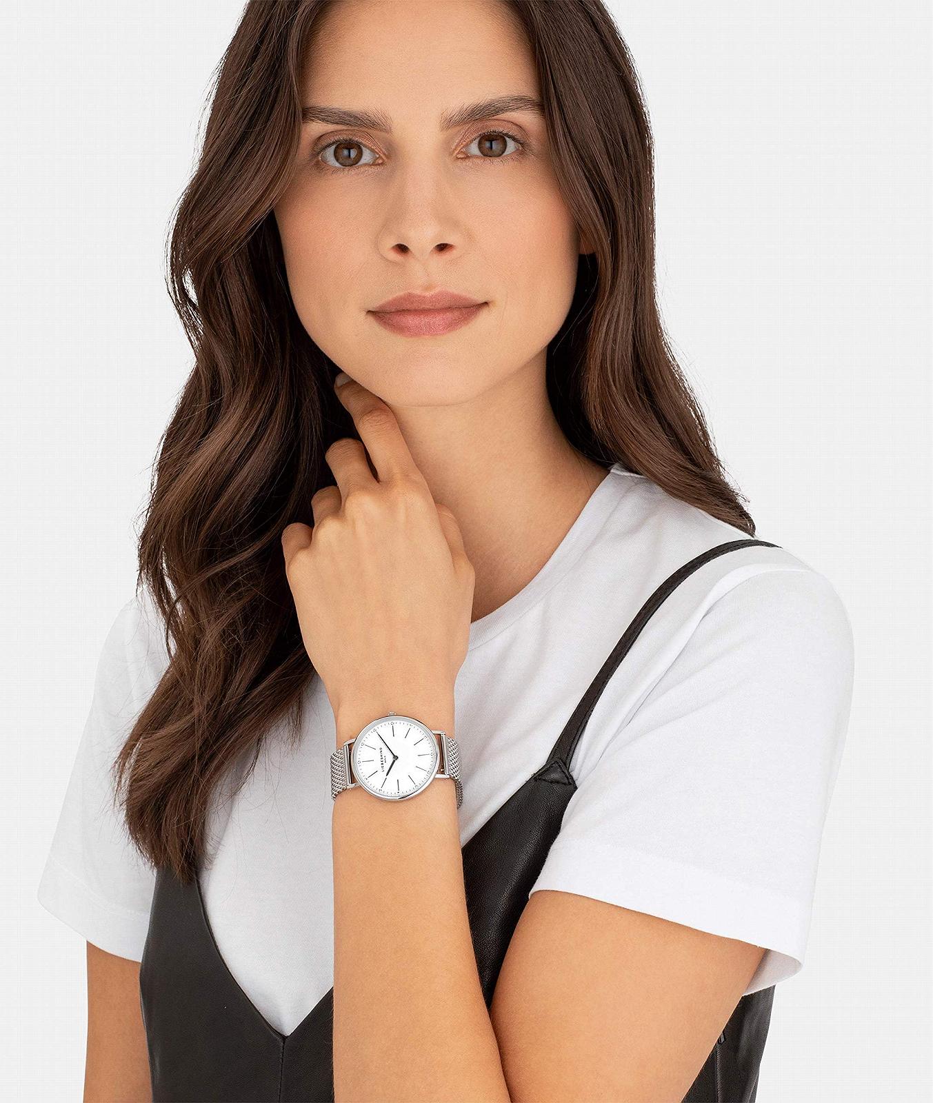 Часы Liebeskind Berlin Женские Аналоговые Кварцевые с Серебряным Ремешком из Нержавеющей Стали, фото №6 Часы Liebeskind Berlin Женские Аналоговые Кварцевые с Серебряным Ремешком из Нержавеющей Стали, фото №6