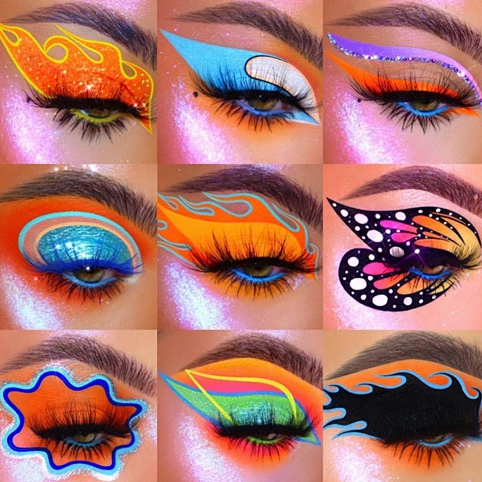 Цветной Eyeliner Buntes Eyeliner-Set 12 Farben водостойкость высокая точность высокопигментированный стойкий набор Neon Glow, фото №5 Цветной Eyeliner Buntes Eyeliner-Set 12 Farben водостойкость высокая точность высокопигментированный стойкий набор Neon Glow, фото №5