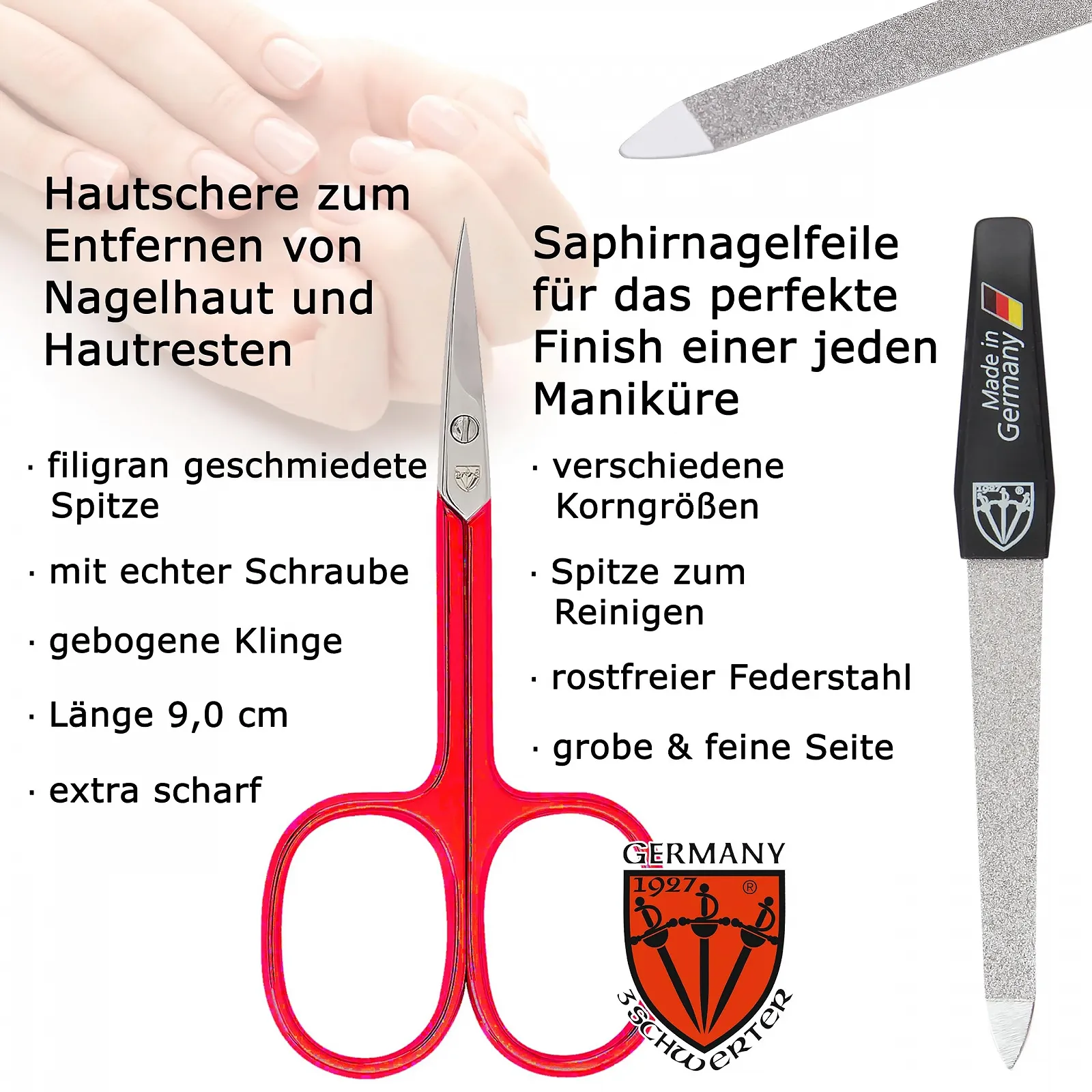 Набор для маникюра DREI SCHWERTER Catania 6 предметов, фото №2