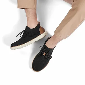 SHULOOK Літні дихаючі Чоловічі Легкі Кросівки для Ходьби Літні Кросівки для Відпочинку Ділові Повсякденні Сучасні Кросівки Breeze synthetic.ua - Фото 1