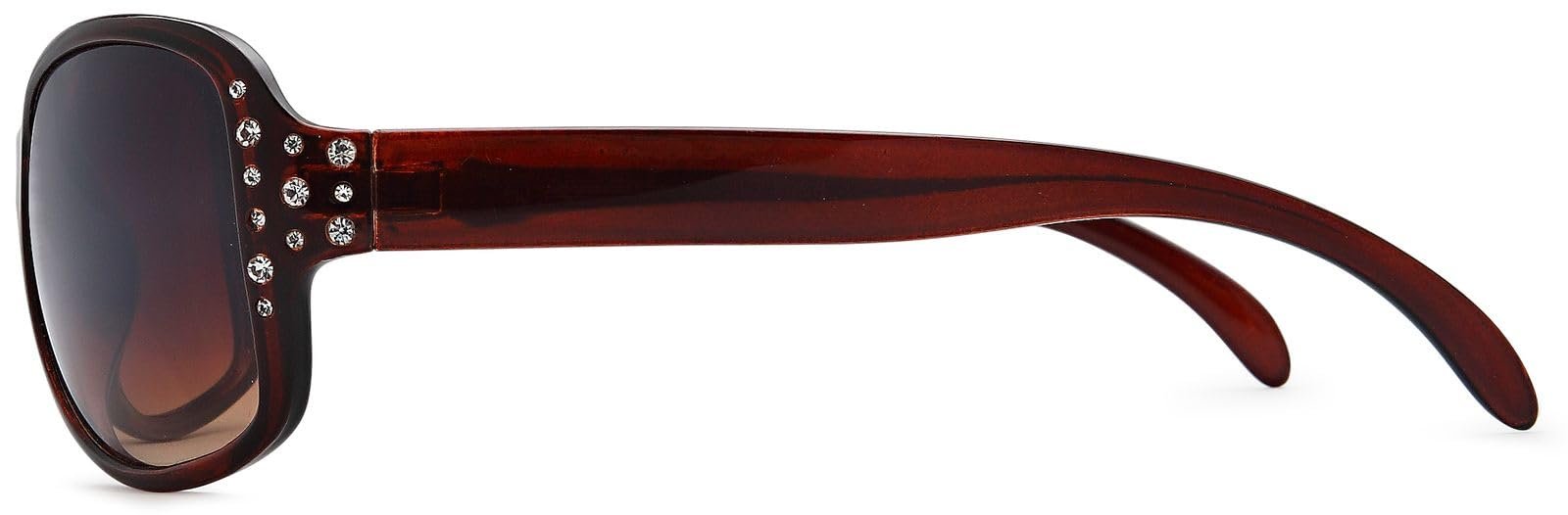 Сонцезахисні окуляри Метелик styleBREAKER з Rhinestones і Gradient Tint 09020054, фото №3