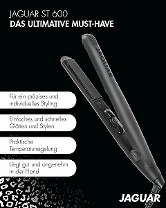 Випрямляч для волосся JAGUAR ST600 Professional 120-230 °C Чорний ціна на synthetic.ua - Фото 1 Випрямляч для волосся JAGUAR ST600 Professional 120-230 °C Чорний synthetic.ua - Фото 1