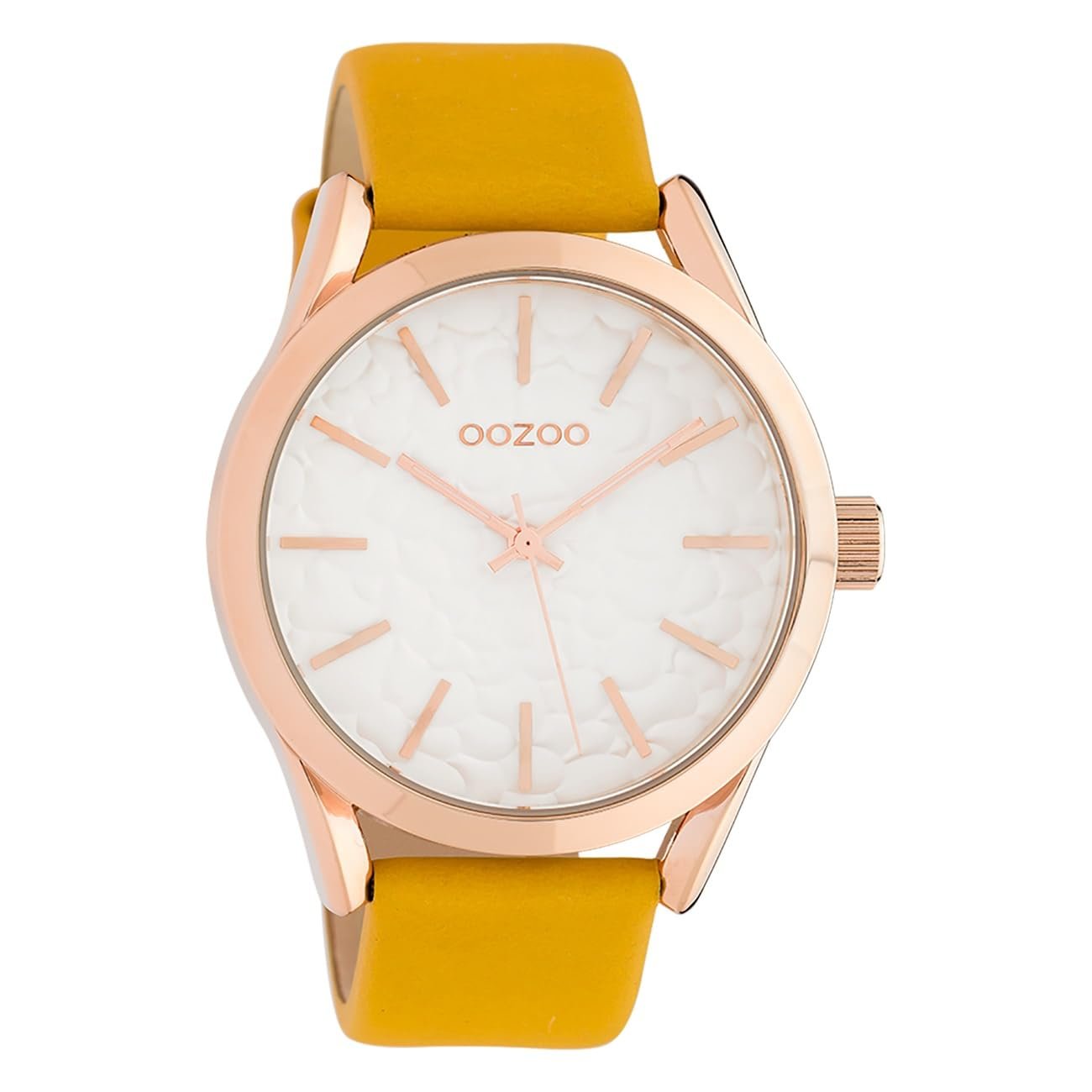 Женские часы Oozoo C10463 Ремешок кожаный 43 мм Белый/Оранжевый, Розовое золото / белый, Ремешок., фото №1 Женские часы Oozoo C10463 Ремешок кожаный 43 мм Белый/Оранжевый, Розовое золото / белый, Ремешок., фото №1