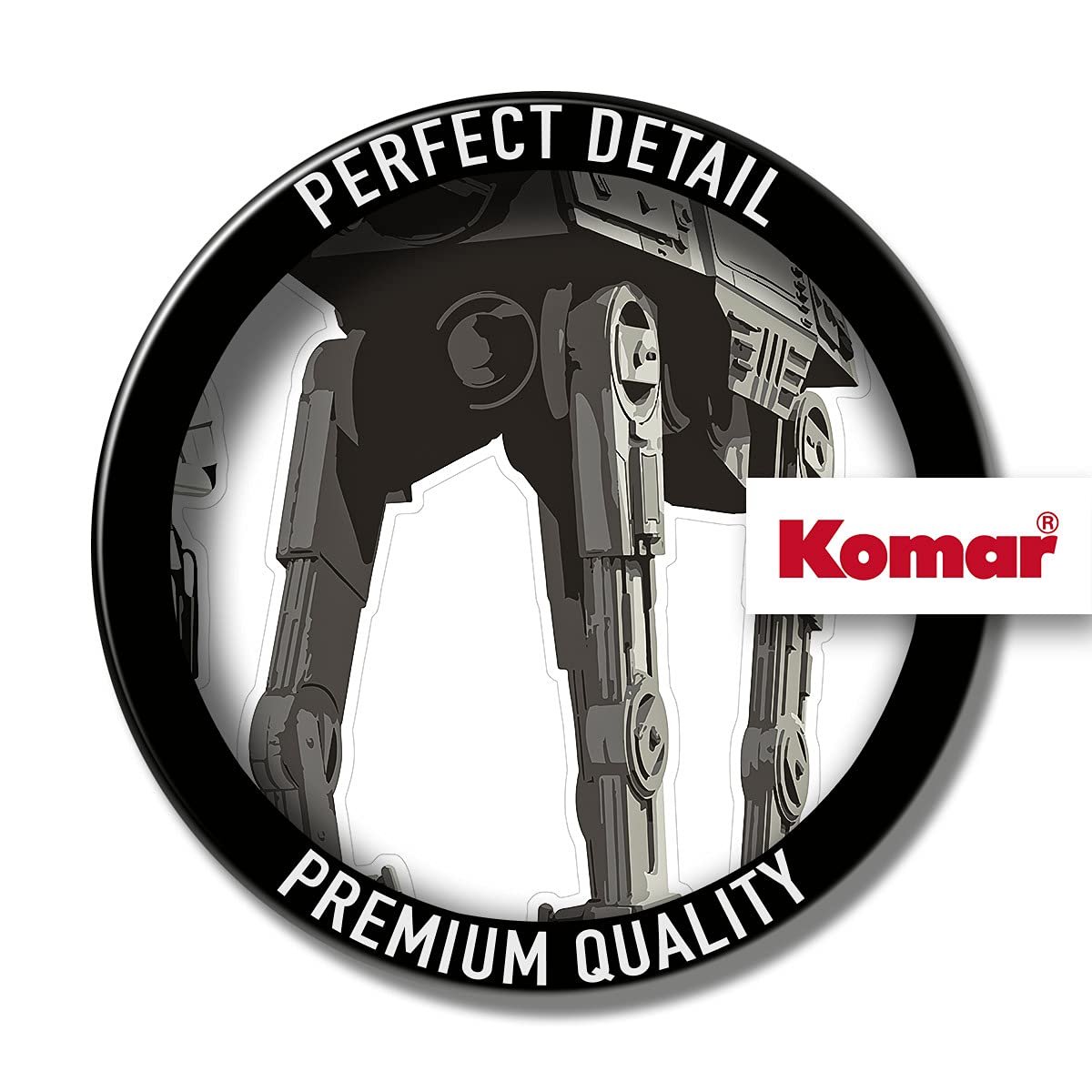 Наклейка на стену Komar Star Wars Doomed Дарт Вейдер 100 x 70 см 6 шт., фото №3