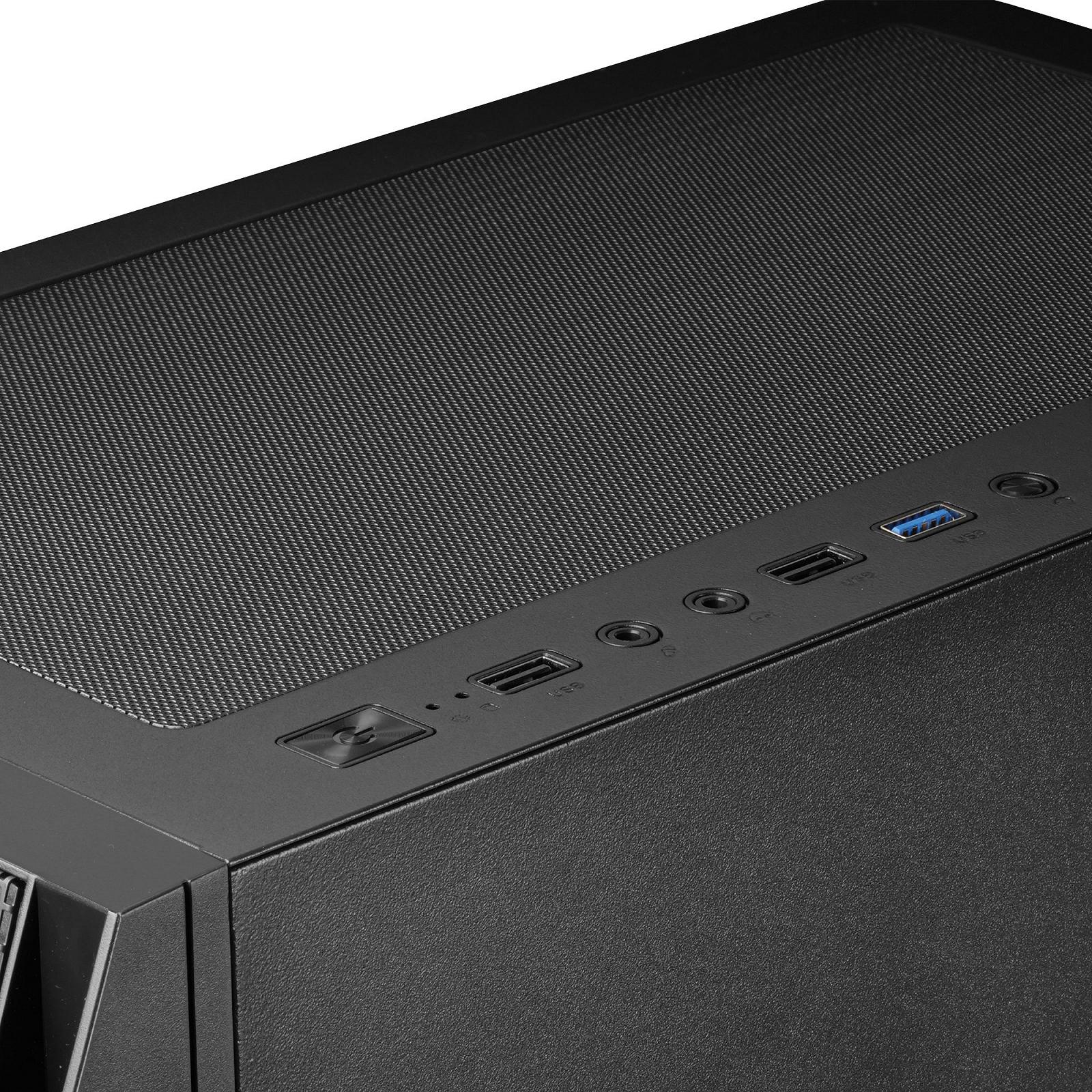 Корпус Mars Gaming MC-PRO2 Tower / без БЖ / ATX / 4x120mm Fans / GPU 348 мм / Чорний, фото №6