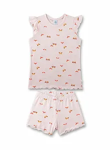 Пижама Sanetta для девочек Розовый - Фото 1