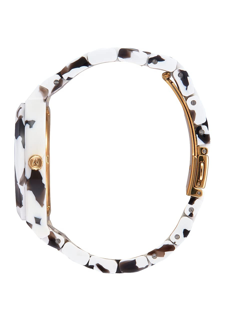 Часы Nixon Женские Аналоговые Кварцевый Механизм Miyota с Тремя Стрелками A327-2882-00 Черный Tortoise Браслет, фото №2 Часы Nixon Женские Аналоговые Кварцевый Механизм Miyota с Тремя Стрелками A327-2882-00 Черный Tortoise Браслет, фото №2