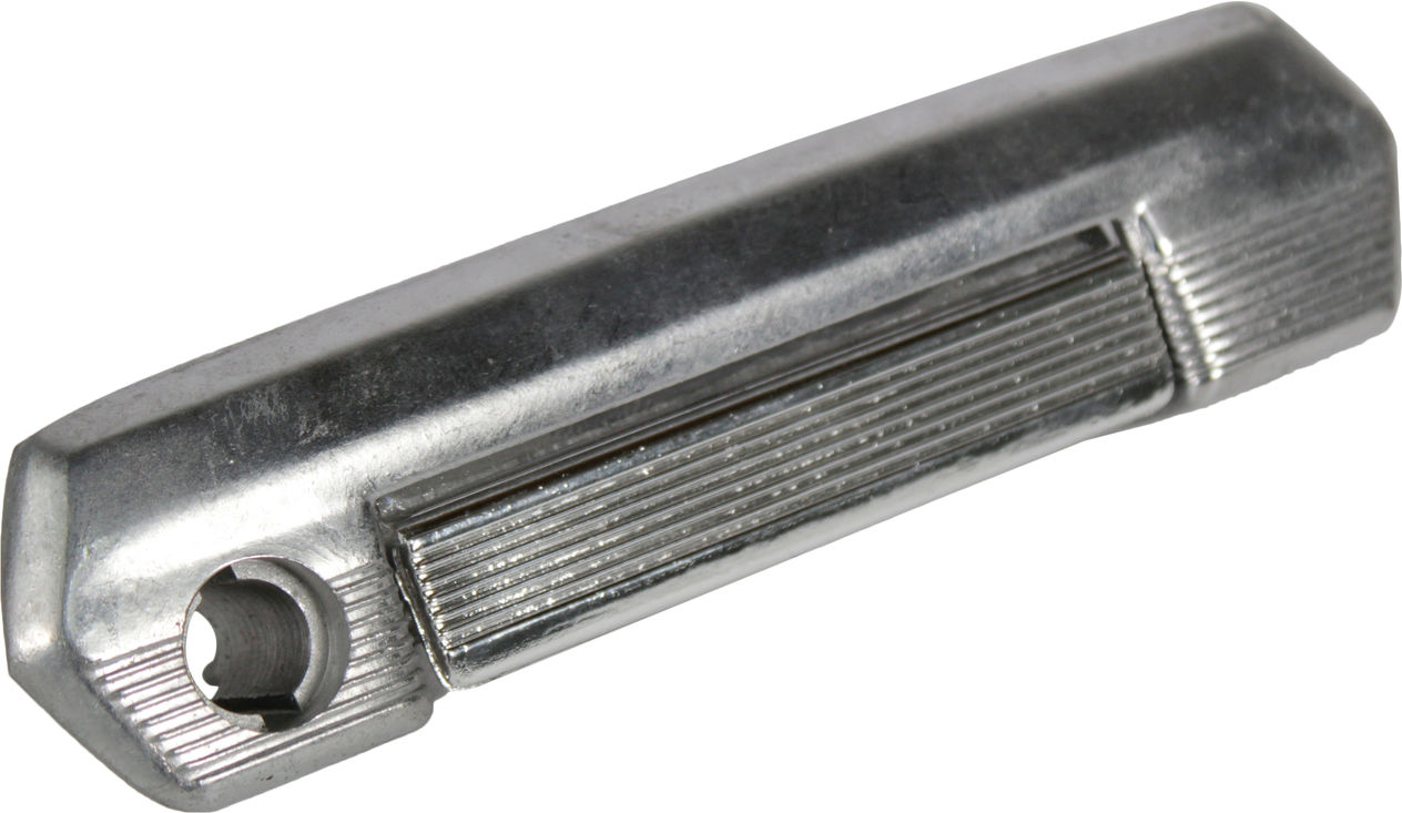 Ручка дверна звон 2101-06 перед правами хром CAH-D, фото №1