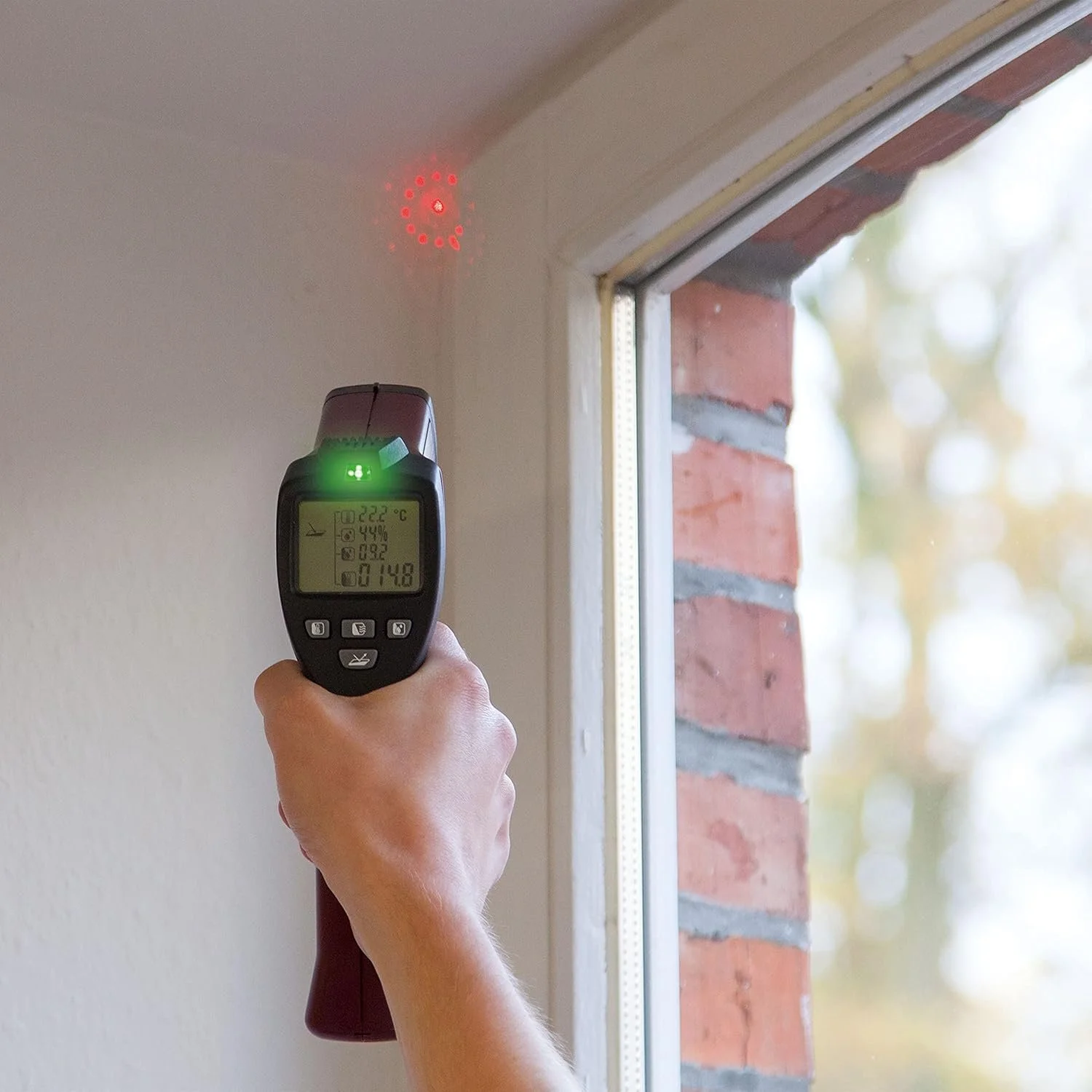 Пірометр Testboy TV 328 для виявлення цвілі з дисплеєм Червоно-чорний, фото №2 Пірометр Testboy TV 328 для виявлення цвілі з дисплеєм Червоно-чорний, фото №2