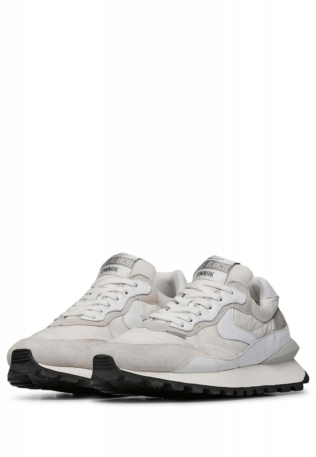 Кросівки VOILE BLANCHE QWARK Hype MAN Технічна тканина Замша Білий, фото №4