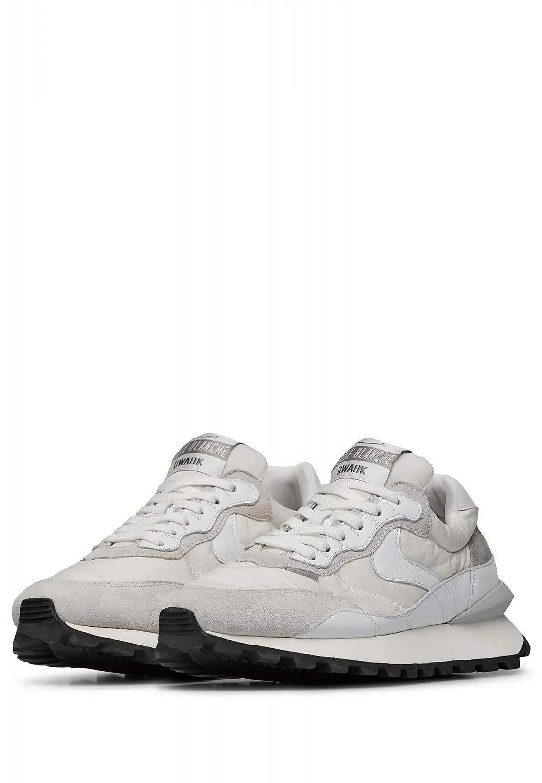 Кросівки VOILE BLANCHE QWARK Hype MAN Технічна тканина Замша Білий, фото №4