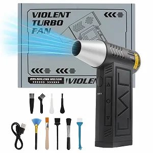 Електрична повітродувка L801 100,000 RPM 3 Speed 8000 mAh synthetic.ua - Фото 1