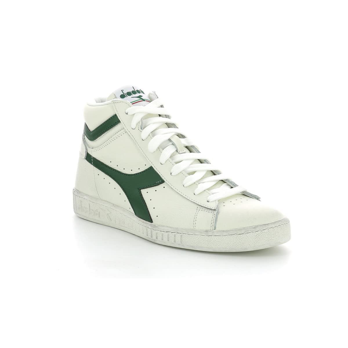 Кроссовки Diadora Game L High Waxed Высокие Белый/Красный перец, фото №2