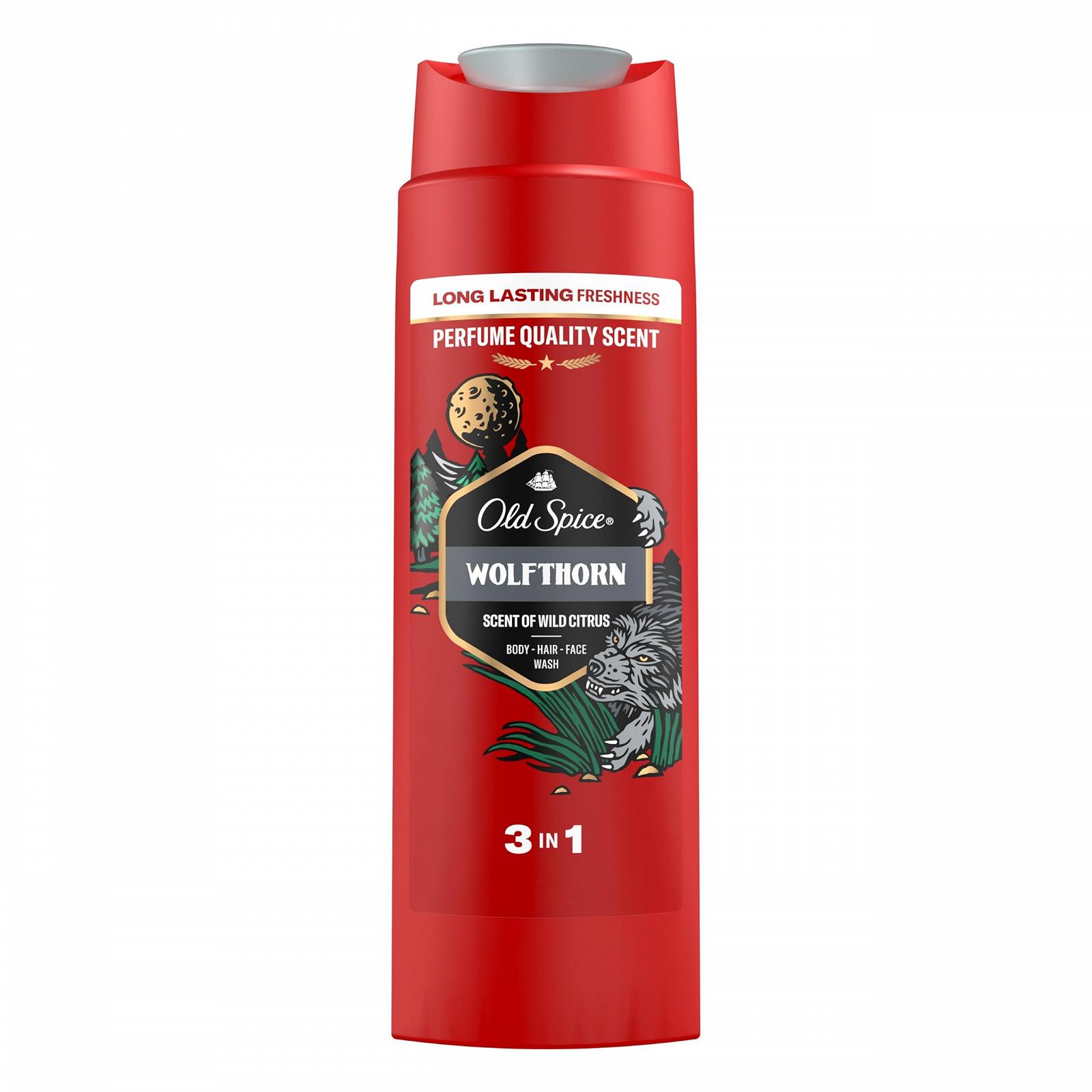 Гель для душу Old Spice Wolfthorn для чоловіків XL 400 мл, фото №1