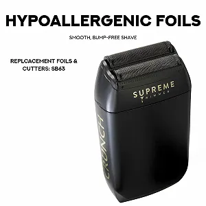 Електробритва Supreme Trimmer STF602 Wet/Dry Black - Crunch synthetic.ua - Фото 1
