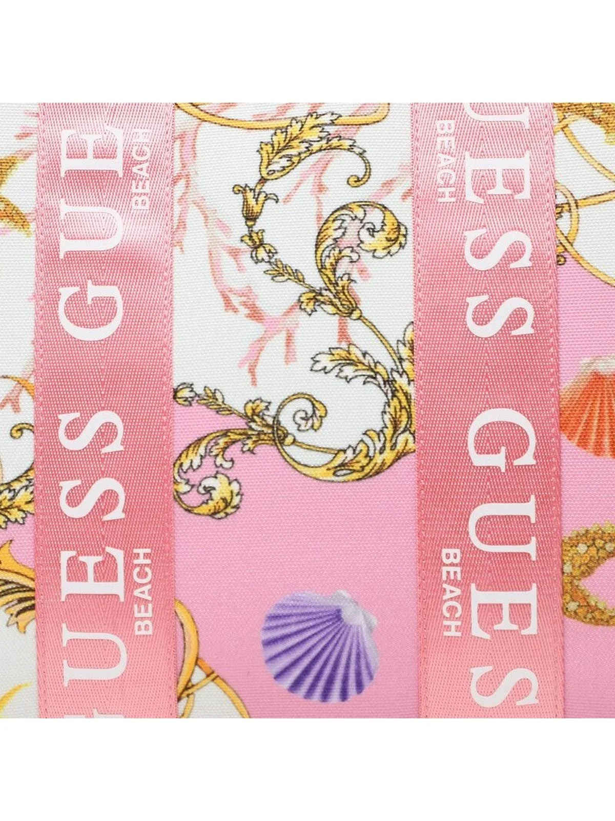 Сумка GUESS Printed Tote E3GZ09WFCE0, синтетика, рожевий, один розмір, фото №3 Сумка GUESS Printed Tote E3GZ09WFCE0, синтетика, рожевий, один розмір, фото №3