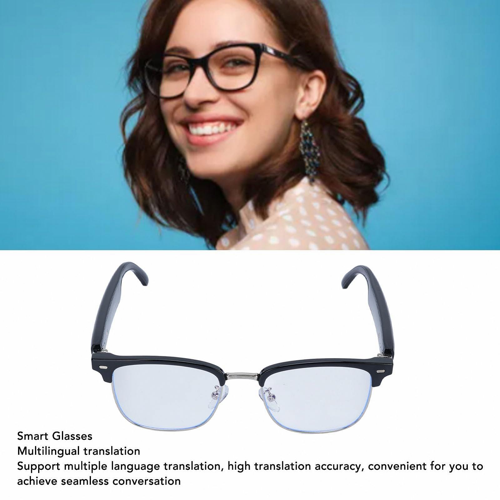 Розумні окуляри AI Translator з захистом від синього світла з мікрофоном і динаміком, фото №3