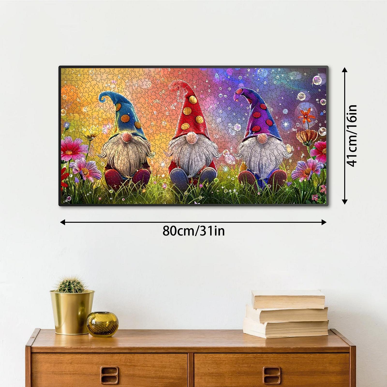 Пазл VAIIEYO Гном 1000 елементів 41 x 80 см, фото №4 Пазл VAIIEYO Гном 1000 елементів 41 x 80 см, фото №4