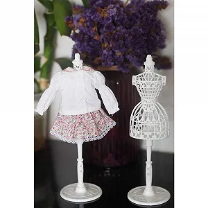 Подставка для одежды POFET для кукол 1/6, 4 шт, белая synthetic.ua - Фото 1