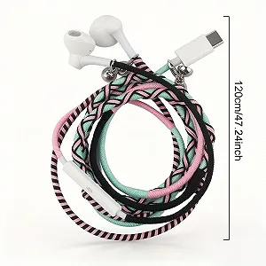 Вакуумні навушники Armband Design USB-C Braided Cable 12# ціна на synthetic.ua - Фото 1 Вакуумні навушники Armband Design USB-C Braided Cable 12# synthetic.ua - Фото 1