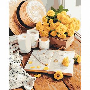 Картина по номерам Цветочная книга Brushme BS51336 40х50 см - Фото 1