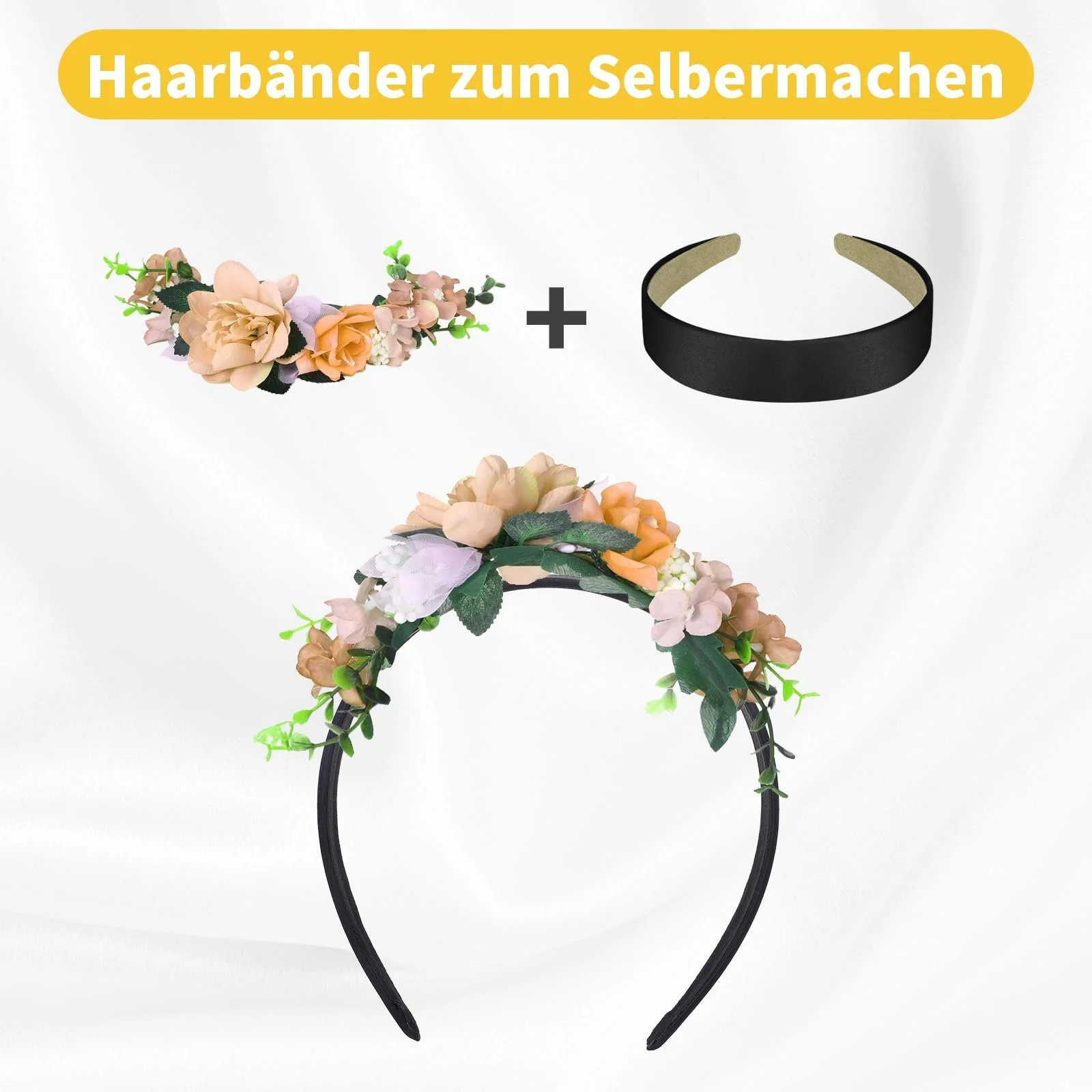 Набір із 8 широких жіночих різнокольорових обручів для волосся, фото №3 Набір із 8 широких жіночих різнокольорових обручів для волосся, фото №3