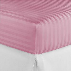 Наматрасник Luxury Satin Stripe Однотонный дышащий бесшумный легкий сверхмягкий - Фото 1
