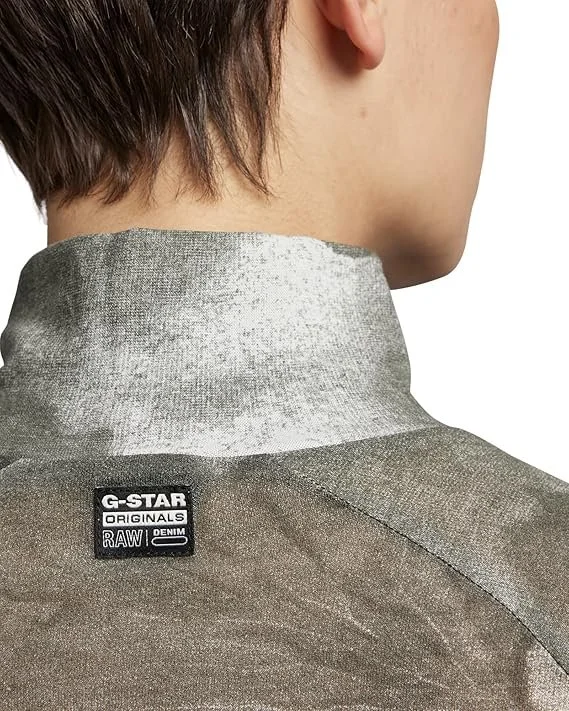 Жіночий топ G-Star RAW Turtle Neck Slim Allover Printed Top - S, фото №3 Жіночий топ G-Star RAW Turtle Neck Slim Allover Printed Top - S, фото №3