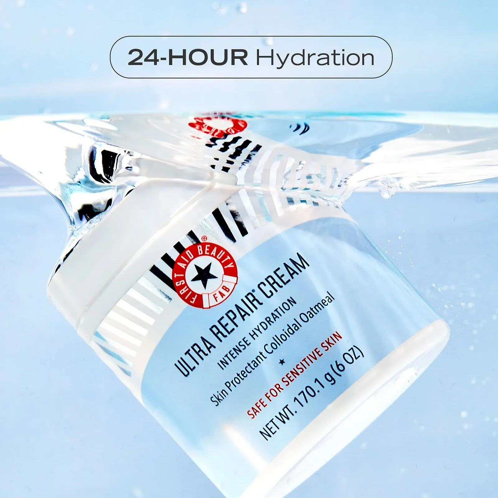 Набір First Aid Beauty Ultra Repair Cream + Pure Skin Cleanser зволожувальний 56.7 г + 56.7 г, фото №6 Набір First Aid Beauty Ultra Repair Cream + Pure Skin Cleanser зволожувальний 56.7 г + 56.7 г, фото №6