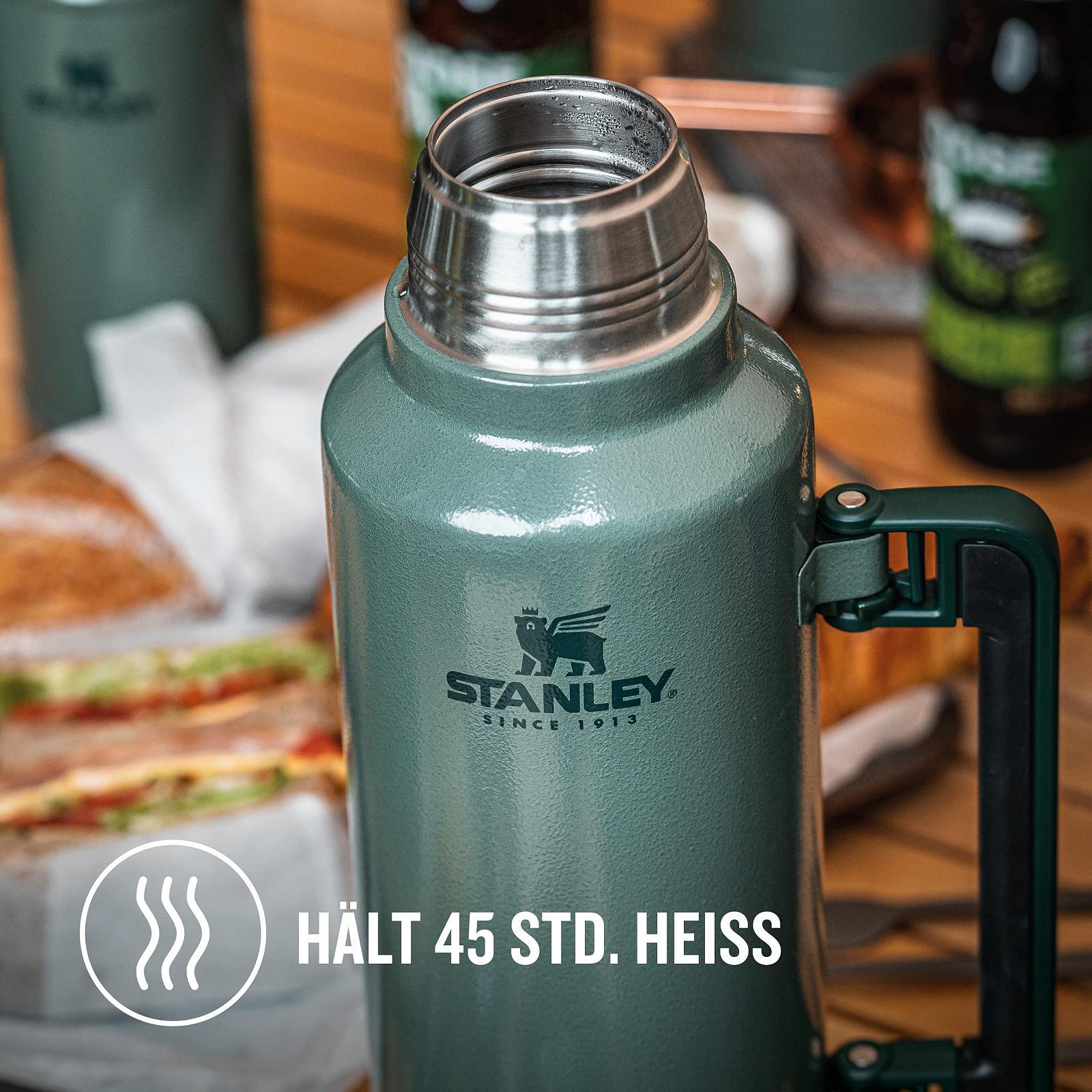 Термос Stanley Classic Legendary 1.9 л Нержавіюча сталь BPA-Free Hammertone Green, фото №4 Термос Stanley Classic Legendary 1.9 л Нержавіюча сталь BPA-Free Hammertone Green, фото №4