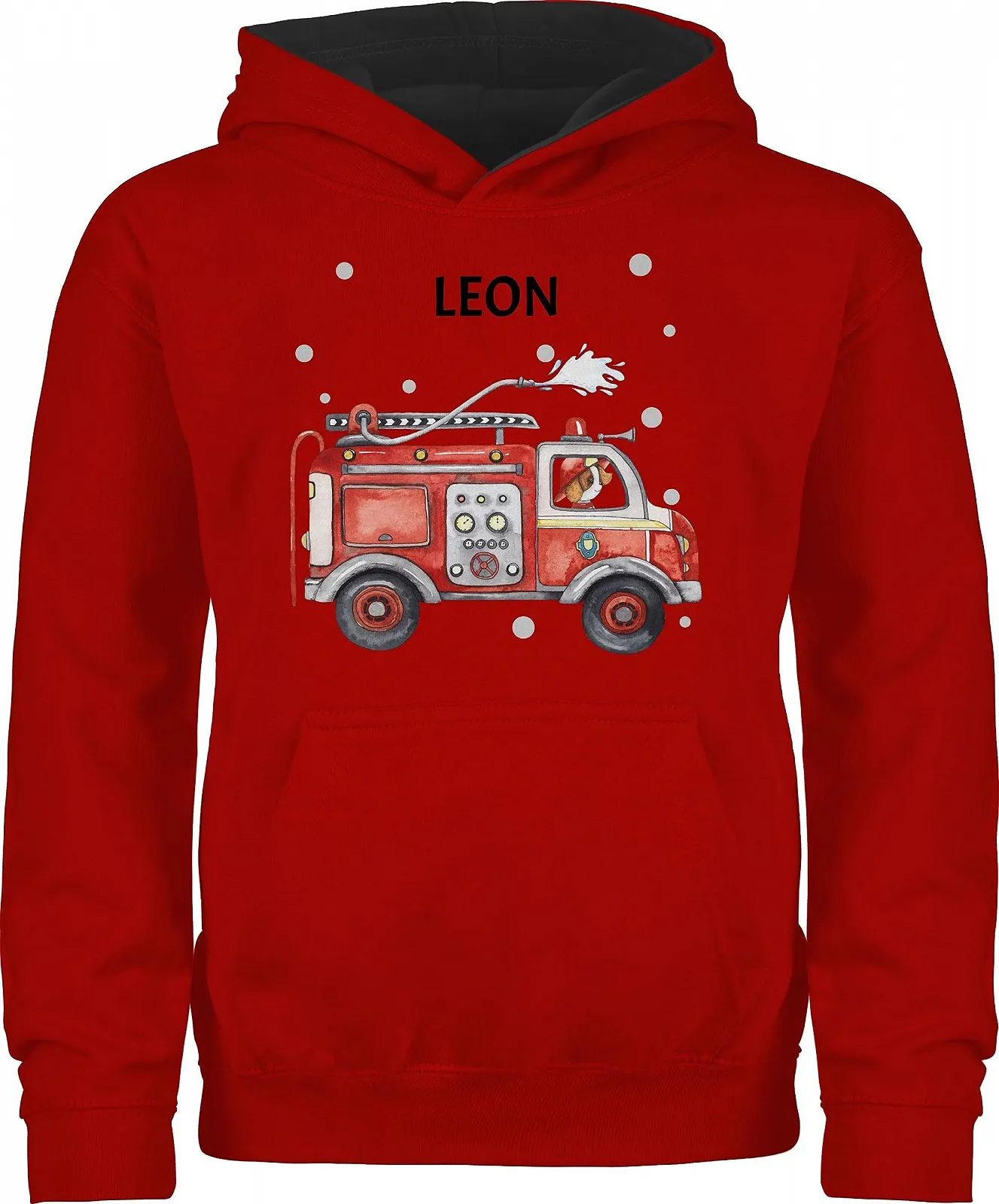 Дитячий худі Shirtracer Пожежна машина 112, пожежна вантажівка, фото №1 Дитячий худі Shirtracer Пожежна машина 112, пожежна вантажівка, фото №1