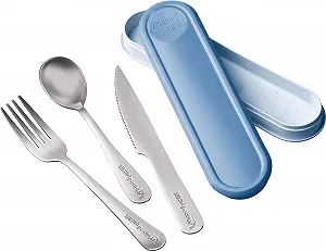 Набор столовых приборов для путешествий Maped PICNIK Concept Adult Storm Blue - Фото 1