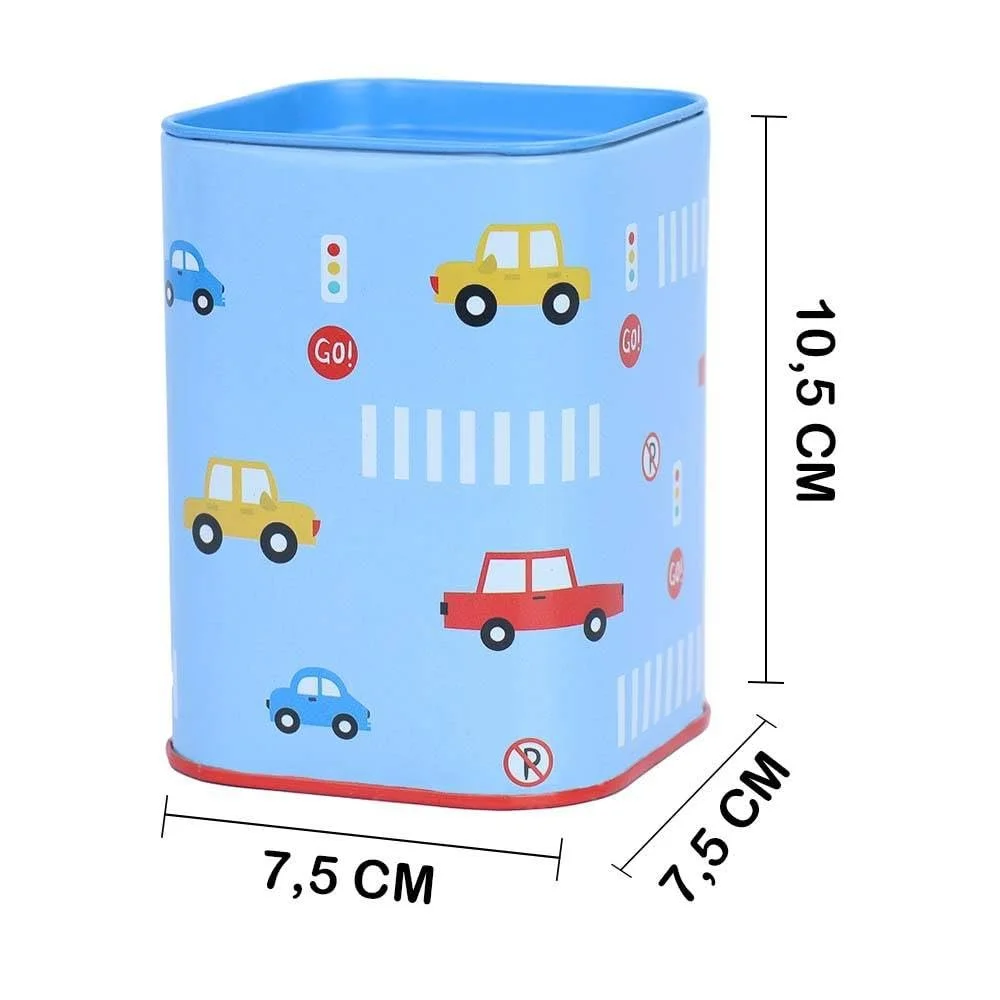 Копилка Vivos Colores Submarine с жестяной крышкой и функцией пенала, фото №3