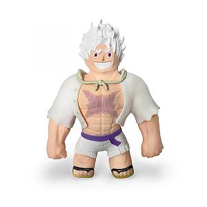 Эластичная игрушка, деформирующаяся CICABOOM Elastikorps Fighter Maxy Size 23 см Luffy Gear5 - Фото 1
