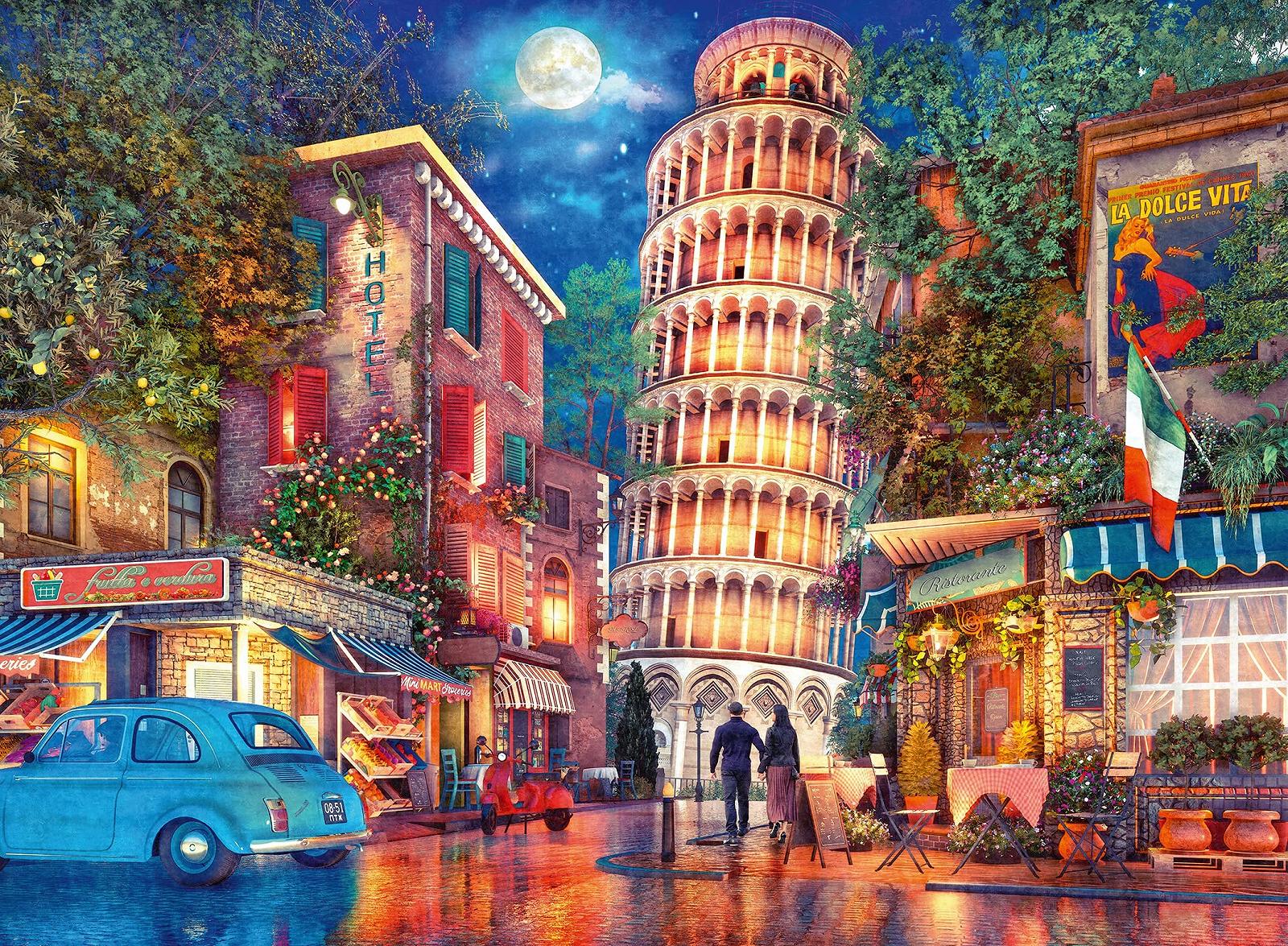 Пазл Ravensburger 17380 Evening in Pisa 500 деталей від 12 років, фото №1