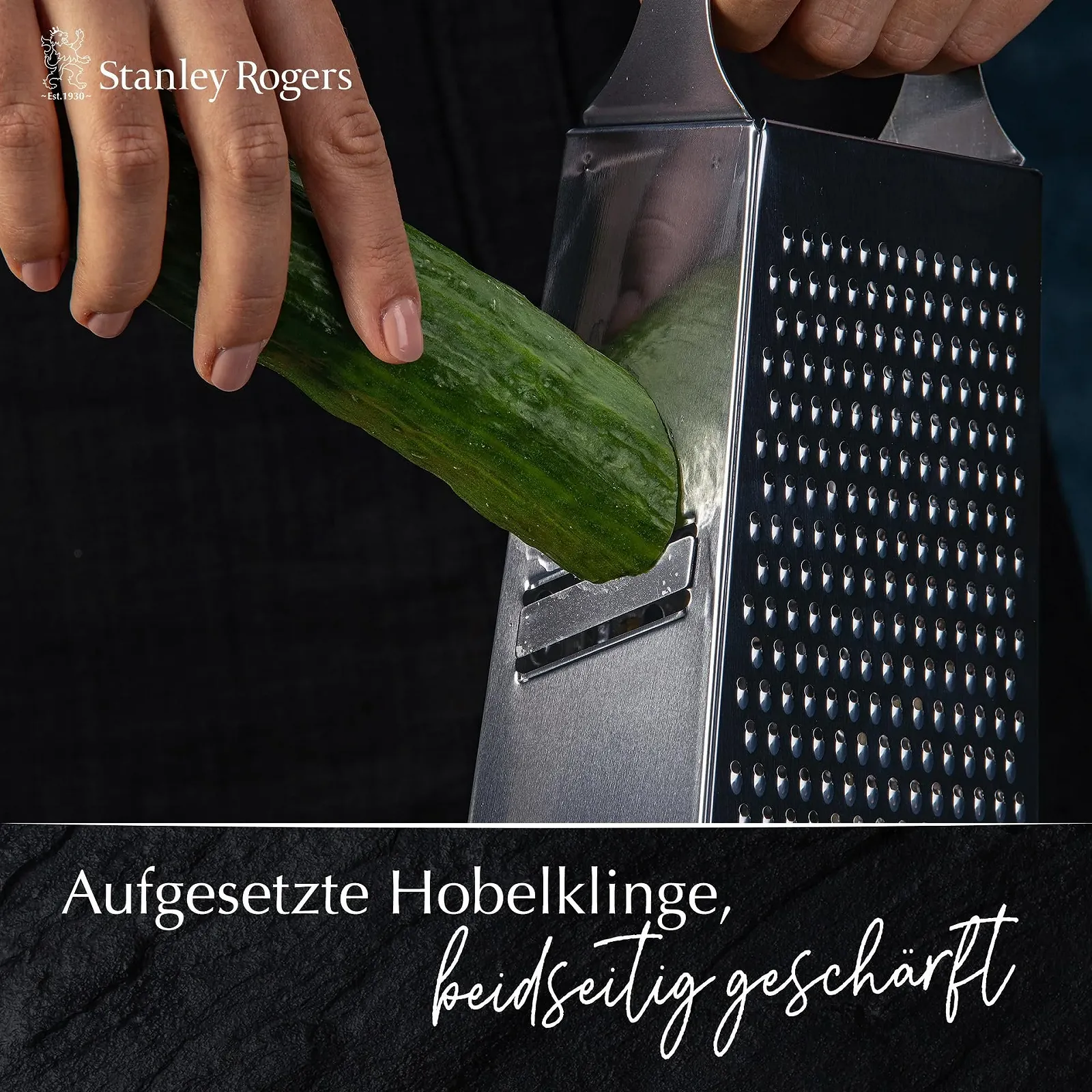 Терка Stanley Rogers Квадратна з нековзною основою Високоякісна нержавіюча сталь, фото №4